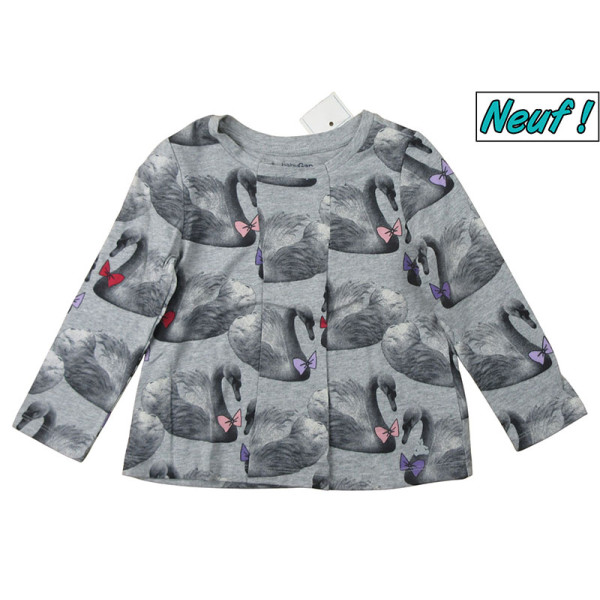 T-shirt met lange mouwen - Gap - 18-24 mois 92 cm – Tweedehands baby- en kinderkleding van Gap – Les Ptits Potes