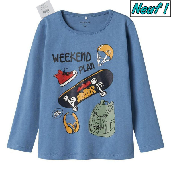 T-Shirt neuf - NAME IT - 2-3 ans (98) – Vêtement d’occasion bébé/enfant Name it – Les Ptits Potes