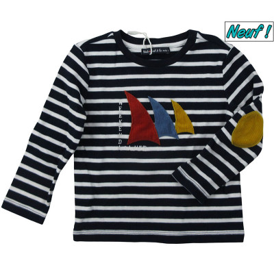 T-shirt met lange mouwen - Week-end à la mer - 4 jaar – Tweedehands baby- en kinderkleding van Week-end à la mer – Les Ptits 