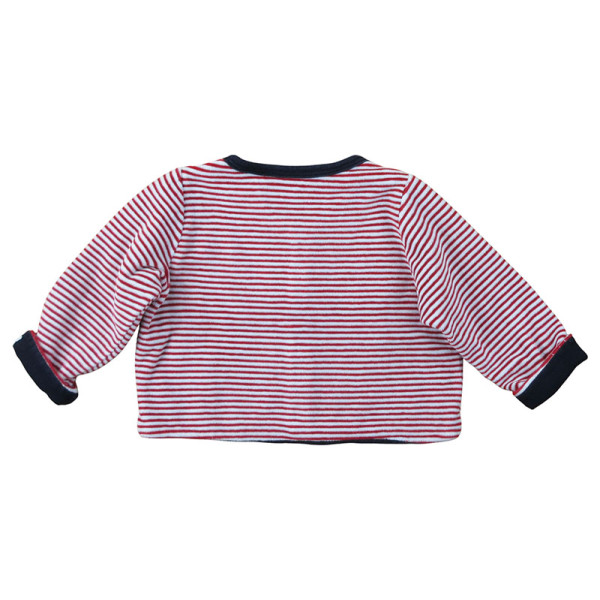 Gilet réversible - PETIT BATEAU - 6 mois (68) – Vêtement d’occasion bébé/enfant Petit bateau – Les Ptits Potes