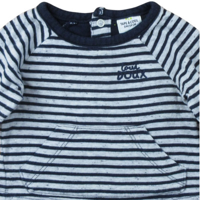 T-shirt met lange mouwen - Tape à l'Oeil - 59 cm (3 maanden) – Tweedehands baby- en kinderkleding van Tape à l'Oeil – Les Pti