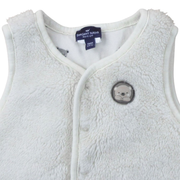 Vest - Sergent Major - 68 cm (6 maanden) – Tweedehands baby- en kinderkleding van Sergent Major – Les Ptits Potes