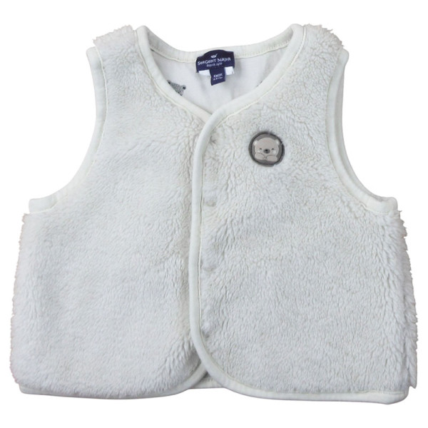 Vest - Sergent Major - 68 cm (6 maanden) – Tweedehands baby- en kinderkleding van Sergent Major – Les Ptits Potes
