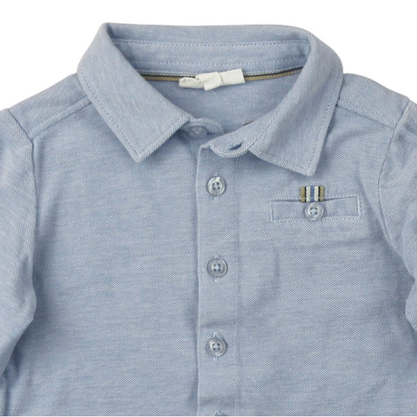 Chemise - CUDDLES & SMILES - 3 mois (62) – Vêtement d’occasion bébé/enfant Cuddles and Smiles – Les Ptits Potes