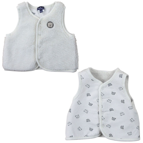 Gilet polaire réversible - SERGENT MAJOR - 6 mois (68) – Vêtement d’occasion bébé/enfant Sergent Major – Les Ptits Potes