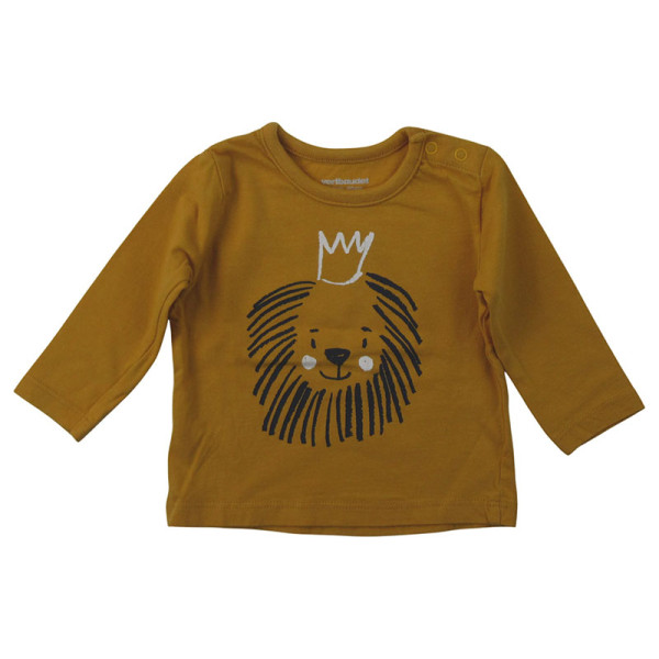 Langarmshirt - Vertbaudet - 60 cm (3 Monate) – Secondhand-Babykleidung/-Kinderkleidung von Vertbaudet – Les Ptits Potes
