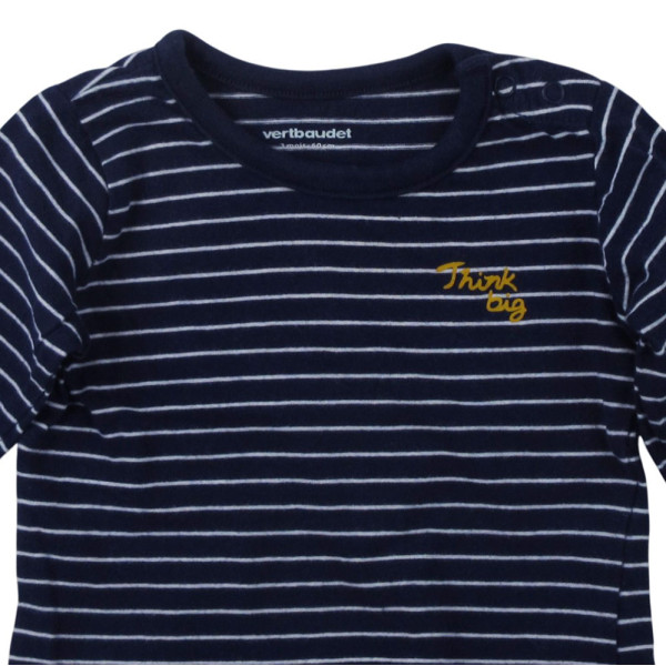 T-Shirt - VERTBAUDET - 3 mois (60) – Vêtement d’occasion bébé/enfant Vertbaudet – Les Ptits Potes