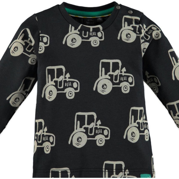 T-shirt met lange mouwen - Babyface - 0-2 maanden 50 cm – Tweedehands baby- en kinderkleding van Babyface – Les Ptits Potes