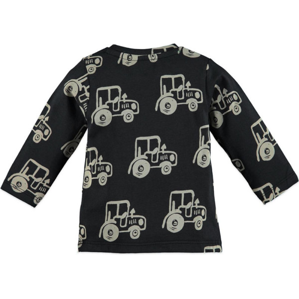 T-shirt met lange mouwen - Babyface - 0-2 maanden 50 cm – Tweedehands baby- en kinderkleding van Babyface – Les Ptits Potes