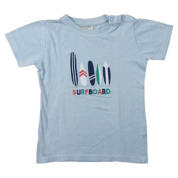 Kurzarmshirt - Buissonnière - 2-3 Jahre – Secondhand-Babykleidung/-Kinderkleidung von Buissonnière – Les Ptits Potes