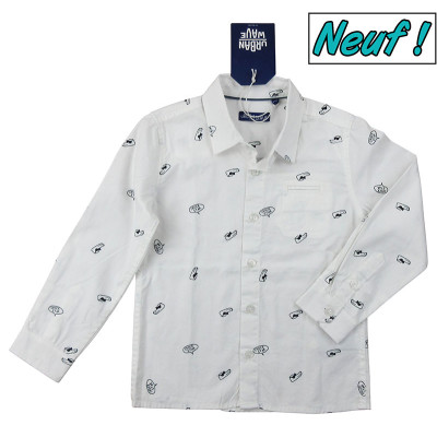 Chemise neuve - URBAN WAVE - 5 ans (110) – Vêtement d’occasion bébé/enfant  – Les Ptits Potes