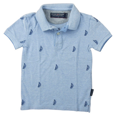 Kurzarmpoloshirt - River Woods - 4 Jahre