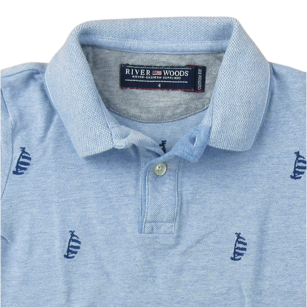 Kurzarmpoloshirt - River Woods - 4 Jahre – Secondhand-Babykleidung/-Kinderkleidung von River Woods – Les Ptits Potes