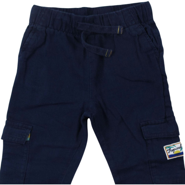 Pantalon en lin - SERGENT MAJOR - 3 ans (98) – Vêtement d’occasion bébé/enfant Sergent Major – Les Ptits Potes