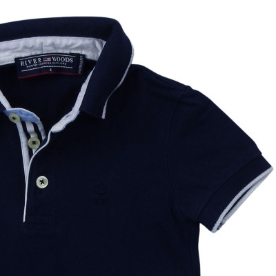 Kurzarmpoloshirt - River Woods - 4 Jahre – Secondhand-Babykleidung/-Kinderkleidung von River Woods – Les Ptits Potes