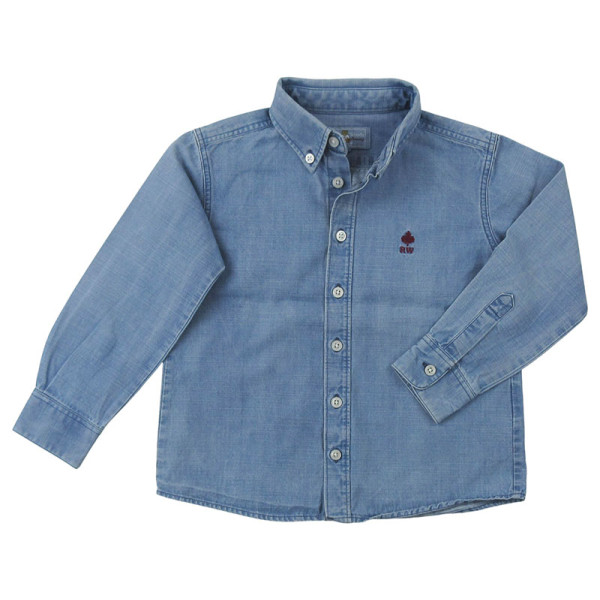 Hemd mit langen Ärmeln - River Woods - 3 Jahre – Secondhand-Babykleidung/-Kinderkleidung von River Woods – Les Ptits Potes