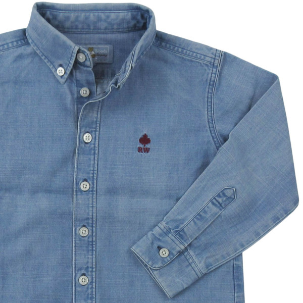 Hemd mit langen Ärmeln - River Woods - 3 Jahre – Secondhand-Babykleidung/-Kinderkleidung von River Woods – Les Ptits Potes