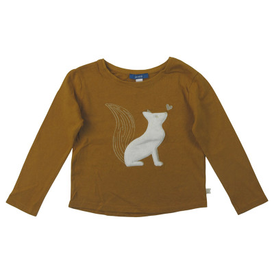 T-shirt met lange mouwen - Okaidi-Obaibi - 104 cm (4 jaar) – Tweedehands baby- en kinderkleding van Okaidi-Obaibi – Les Ptits