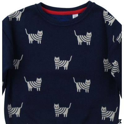Sweater - Okaidi-Obaibi - 104 cm (4 jaar) – Tweedehands baby- en kinderkleding van Okaidi-Obaibi – Les Ptits Potes