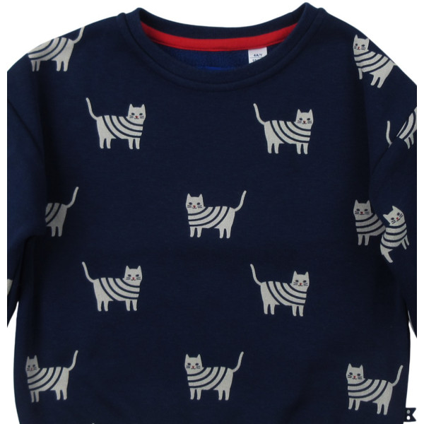 Sweater - Okaidi-Obaibi - 104 cm (4 jaar) – Tweedehands baby- en kinderkleding van Okaidi-Obaibi – Les Ptits Potes