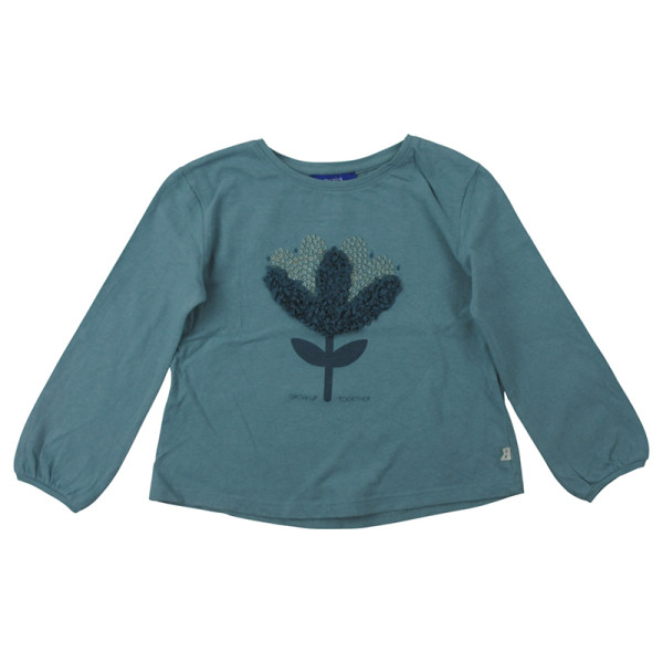 T-shirt met lange mouwen - Okaidi-Obaibi - 104 cm (4 jaar) – Tweedehands baby- en kinderkleding van Okaidi-Obaibi – Les Ptits