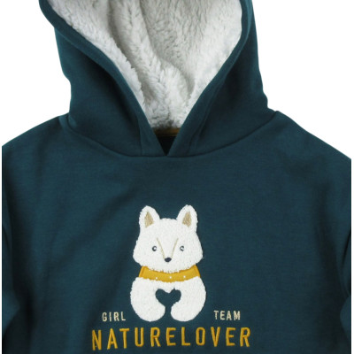 Sweatshirt - Okaidi-Obaibi - 104 cm (4 Jahre) – Secondhand-Babykleidung/-Kinderkleidung von Okaidi-Obaibi – Les Ptits Potes