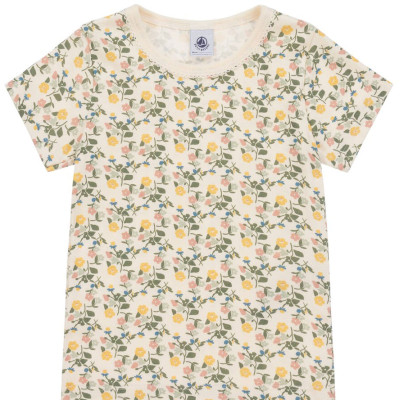 Kurzarmshirt - Petit bateau - 110 cm (5 Jahre) – Secondhand-Babykleidung/-Kinderkleidung von Petit bateau – Les Ptits Potes