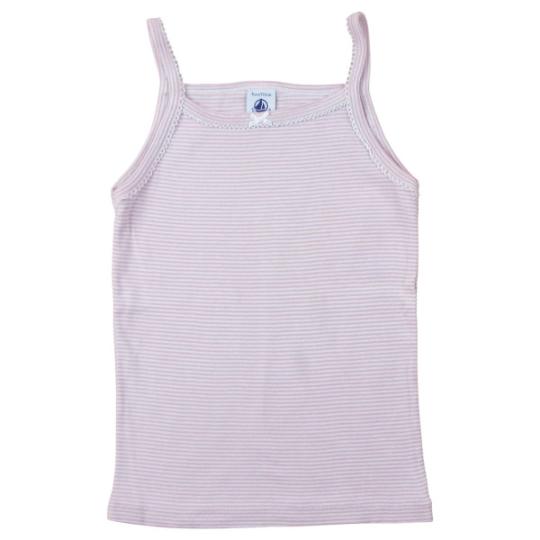 Tanktop - Petit bateau - 110 cm (5 jaar) – Tweedehands baby- en kinderkleding van Petit bateau – Les Ptits Potes