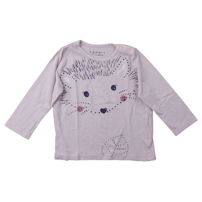 Langarmshirt - Esprit - 74 cm (9 Monate) – Secondhand-Babykleidung/-Kinderkleidung von Esprit – Les Ptits Potes