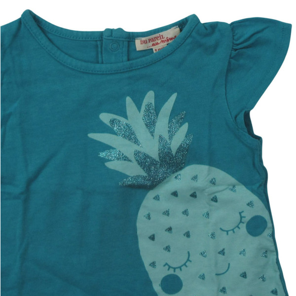 T-Shirt - DPAM - 9 mois (71) – Vêtement d’occasion bébé/enfant Dpam – Les Ptits Potes