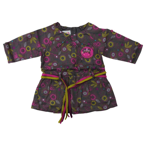 Jurk - La compagnie des petits - 3 maanden – Tweedehands baby- en kinderkleding van La compagnie des petits – Les Ptits Potes
