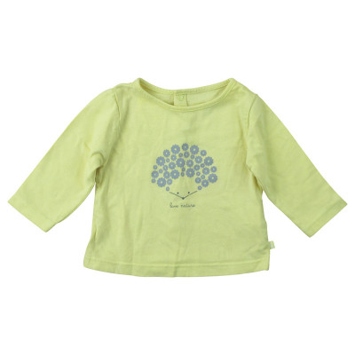 Langarmshirt - Okaidi-Obaibi - 59 cm (3 Monate) – Secondhand-Babykleidung/-Kinderkleidung von Okaidi-Obaibi – Les Ptits Potes