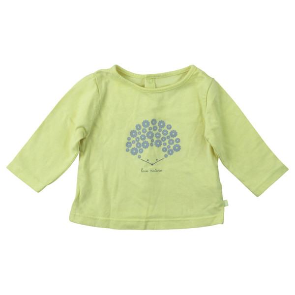 T-Shirt - OBAÏBI - 3 mois (59) – Vêtement d’occasion bébé/enfant Okaidi-Obaibi – Les Ptits Potes