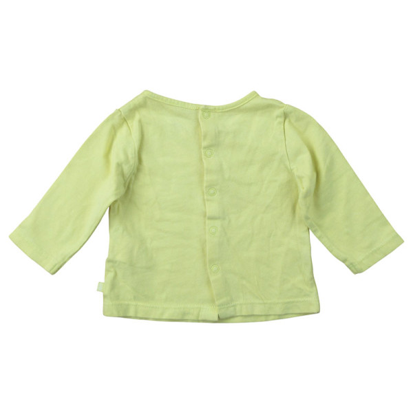 T-shirt met lange mouwen - Okaidi-Obaibi - 59 cm (3 maanden) – Tweedehands baby- en kinderkleding van Okaidi-Obaibi – Les Pti