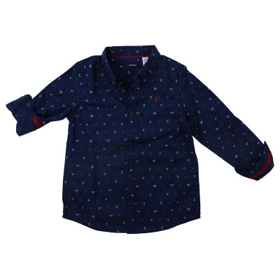 Chemise convertible - OKAÏDI - 4 ans (104) – Vêtement d’occasion bébé/enfant Okaidi-Obaibi – Les Ptits Potes