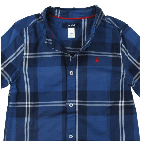 Hemd mit langen Ärmeln - Okaidi-Obaibi - 104 cm (4 Jahre) – Secondhand-Babykleidung/-Kinderkleidung von Okaidi-Obaibi – Les P