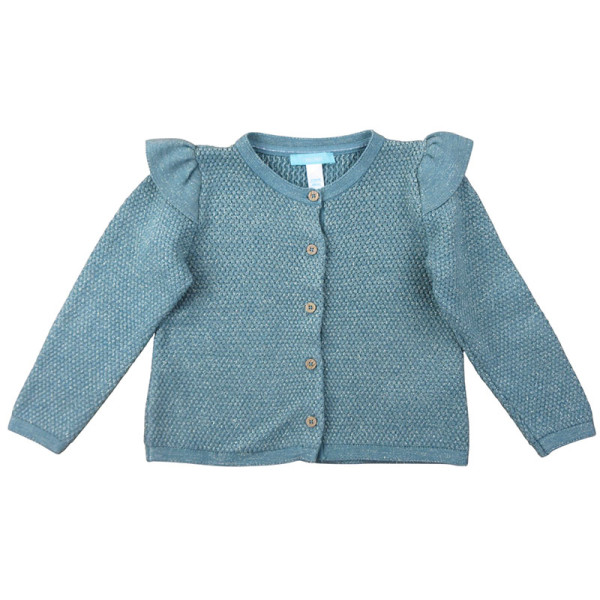 Weste - Okaidi-Obaibi - 86 cm (23 Monate) – Secondhand-Babykleidung/-Kinderkleidung von Okaidi-Obaibi – Les Ptits Potes
