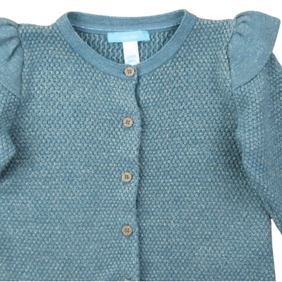 Gilet pailleté - OBAÏBI - 23 mois (86) – Vêtement d’occasion bébé/enfant Okaidi-Obaibi – Les Ptits Potes