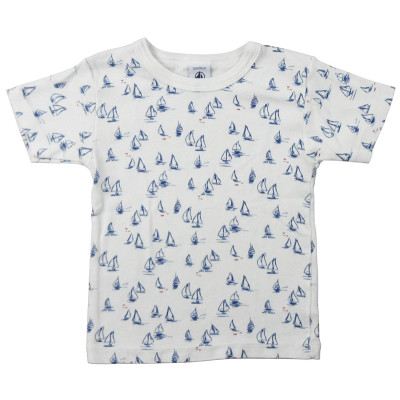 T-Shirt - PETIT BATEAU - 2 ans (86) – Vêtement d’occasion bébé/enfant Petit bateau – Les Ptits Potes