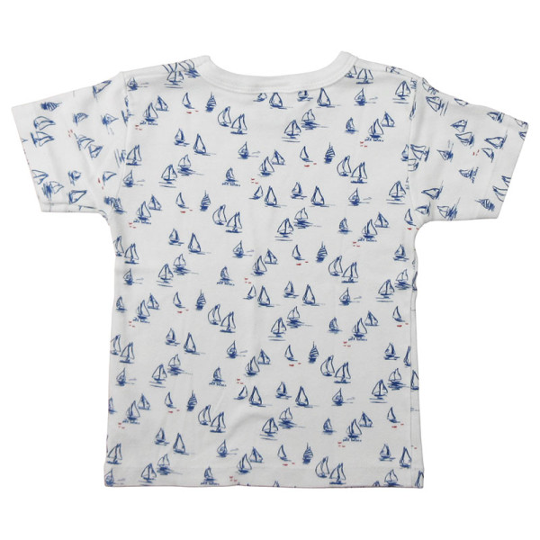 Kurzarmshirt - Petit bateau - 86 cm (2 Jahre) – Secondhand-Babykleidung/-Kinderkleidung von Petit bateau – Les Ptits Potes