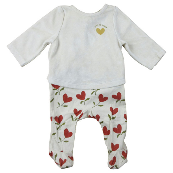 Pyjama - Tape à l'Oeil - 53 cm (1 Monat) – Secondhand-Babykleidung/-Kinderkleidung von Tape à l'Oeil – Les Ptits Potes