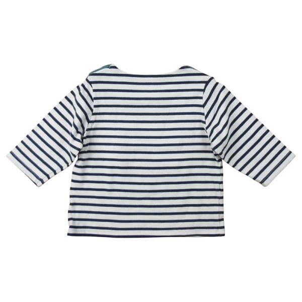 T-shirt met lange mouwen - Okaidi-Obaibi - 68 cm (6 maanden) – Tweedehands baby- en kinderkleding van Okaidi-Obaibi – Les Pti