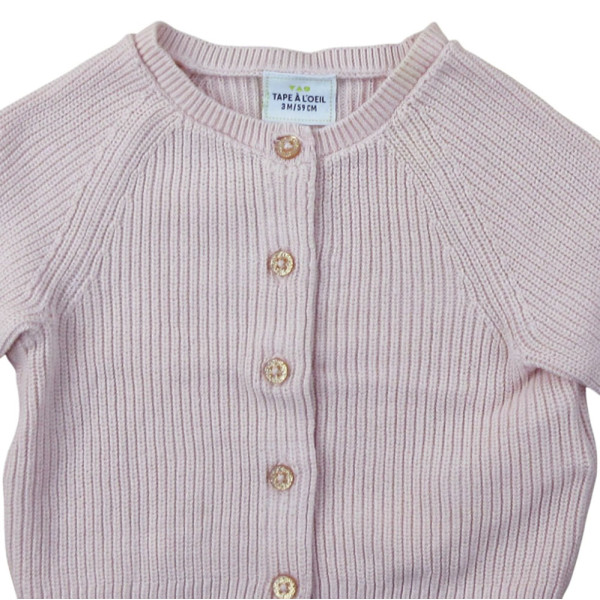 Vest - Tape à l'Oeil - 59 cm (3 maanden) – Tweedehands baby- en kinderkleding van Tape à l'Oeil – Les Ptits Potes