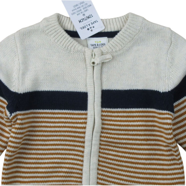 Gilet neuf - TAPE A L'OEIL - 12 mois (74) – Vêtement d’occasion bébé/enfant Tape à l'Oeil – Les Ptits Potes