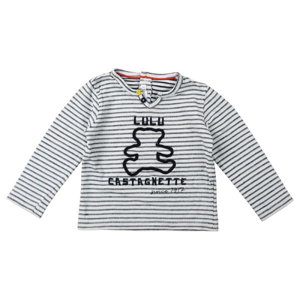 T-shirt met lange mouwen - Lulu castagnette - 2 jaar – Tweedehands baby- en kinderkleding van Lulu castagnette – Les Ptits Po