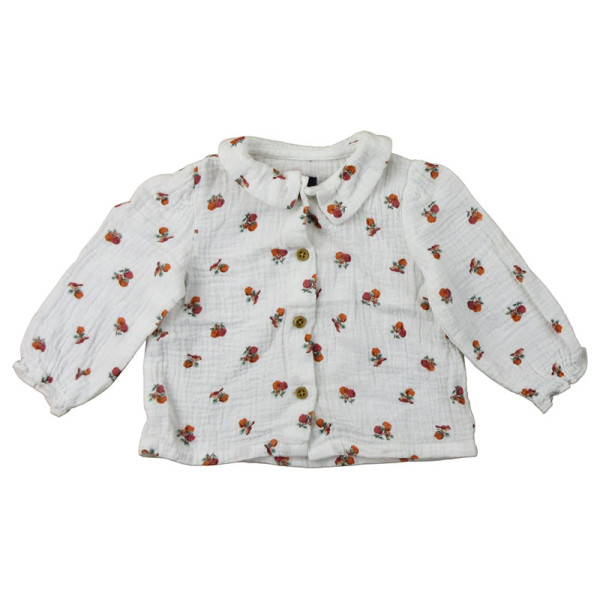 Blouse met lange mouwen - Sergent Major - 71 cm (9 maanden) – Tweedehands baby- en kinderkleding van Sergent Major – Les Ptit