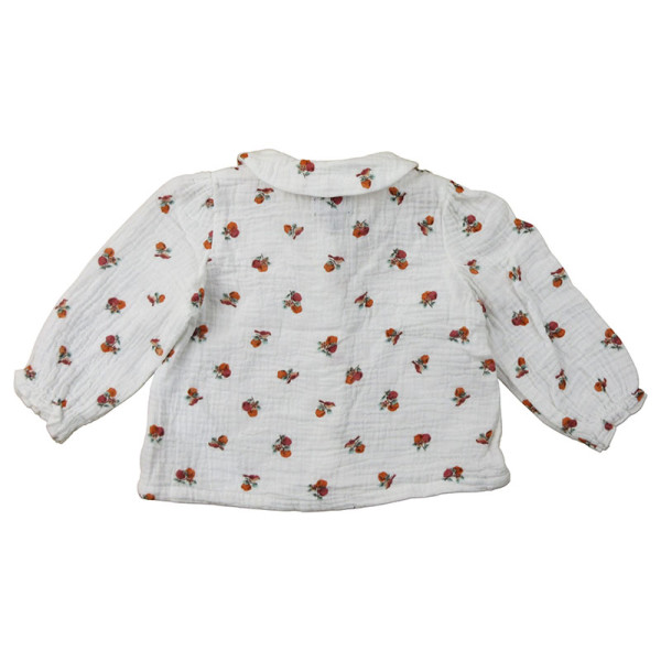 Bluse mit langen Ärmeln - Sergent Major - 71 cm (9 Monate) – Secondhand-Babykleidung/-Kinderkleidung von Sergent Major – Les 