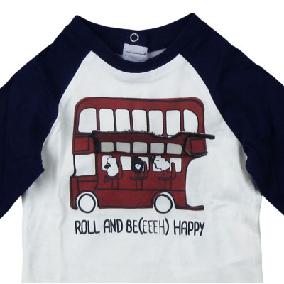 T-shirt met lange mouwen - Grain de blé - 68 cm (6 maanden) – Tweedehands baby- en kinderkleding van Grain de blé – Les Ptits