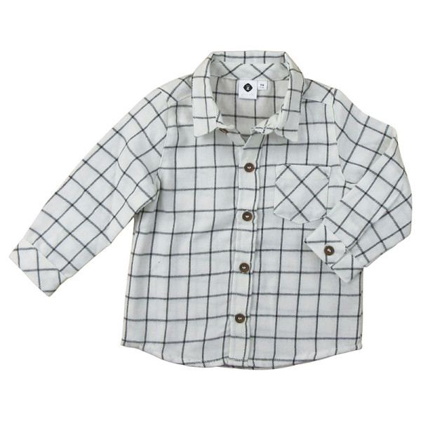 Chemise - GRAIN DE BLÉ - 9 mois (71) – Vêtement d’occasion bébé/enfant Grain de blé – Les Ptits Potes