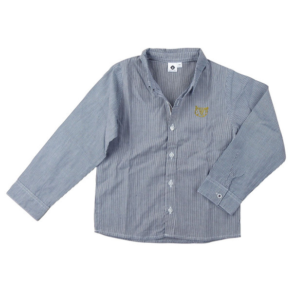 Hemd mit langen Ärmeln - Grain de blé - 98 cm (3 Jahre) – Secondhand-Babykleidung/-Kinderkleidung von Grain de blé – Les Ptit